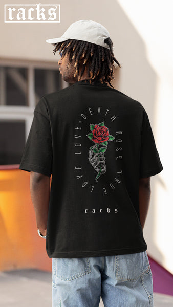 Oversize T-Shirt - "Death Rose"