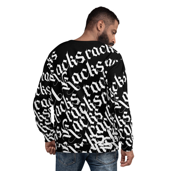 Premium Sweatshirt - ''racks Calligraphy''