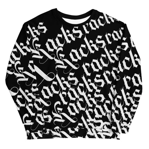 Premium Sweatshirt - ''racks Calligraphy''