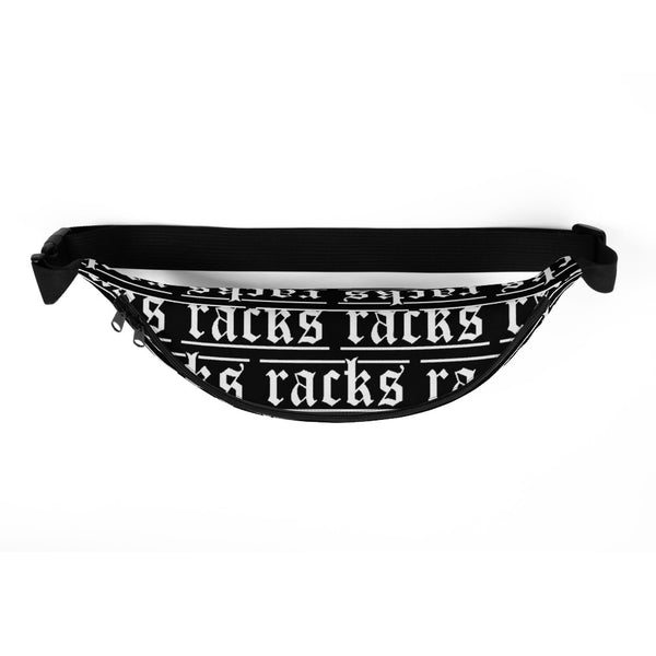 Bauchtasche Schwarz/Weiss - ''racks on racks''