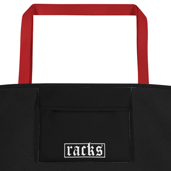 Beach Bag Schwarz - ''racks Rooftop''