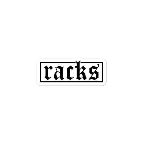 Sticker - ''racks Signature''