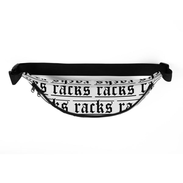 Bauchtasche Weiss/Schwarz - ''racks on racks''