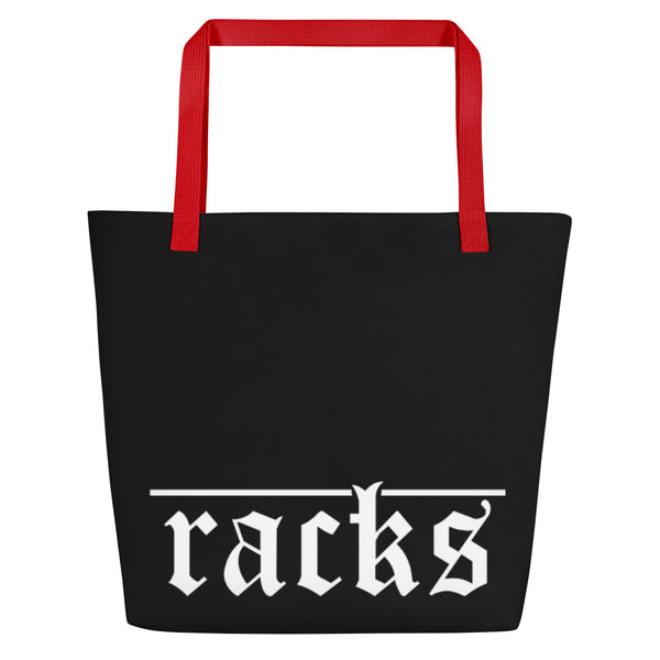 Beach Bag Schwarz - ''racks Rooftop''