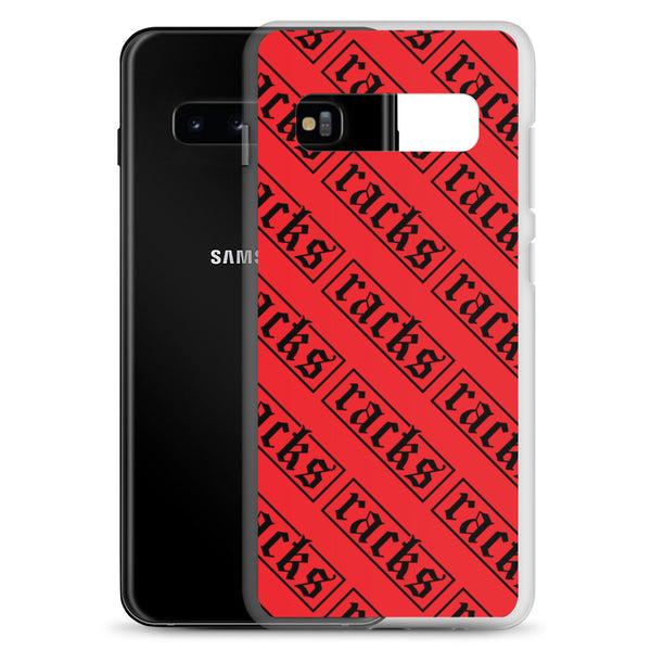 Samsung Hülle Rot/Schwarz - ''racks Endless''