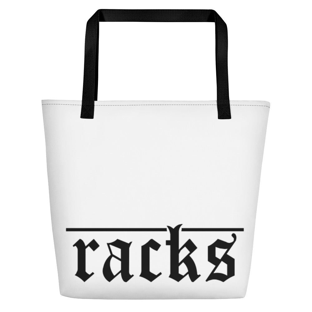 Beach Bag Weiss - ''racks Rooftop''