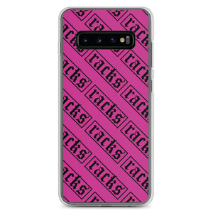 Samsung Hülle Pink/Schwarz - ''racks Endless''