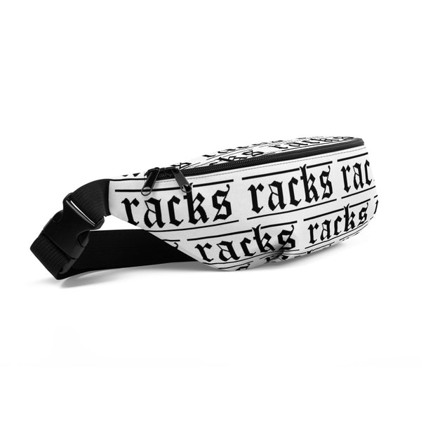 Bauchtasche Weiss/Schwarz - ''racks on racks''