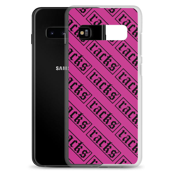 Samsung Hülle Pink/Schwarz - ''racks Endless''