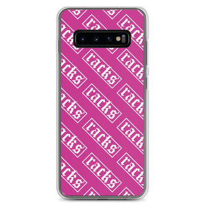 Samsung Hülle Pink/Weiß - ''racks Endless''