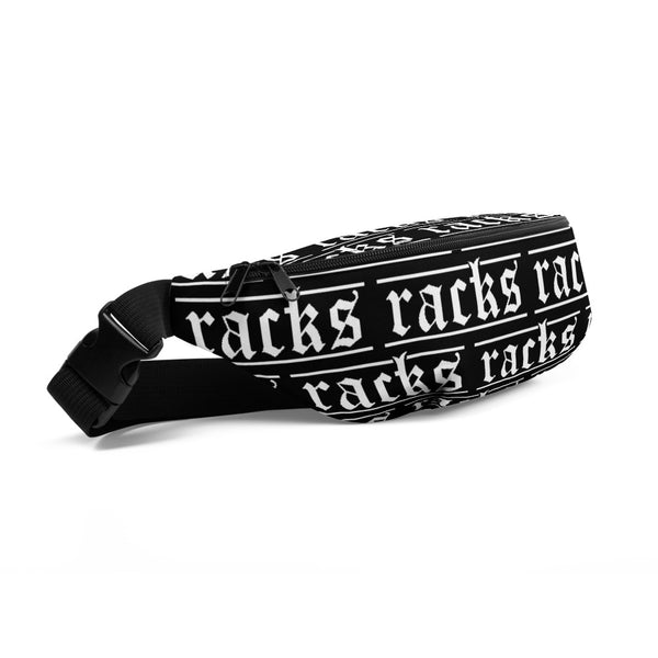 Bauchtasche Schwarz/Weiss - ''racks on racks''