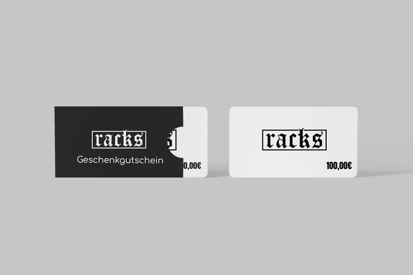 Geschenkgutschein - ''racks Clothing''